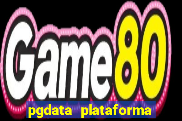 pgdata plataforma de jogos